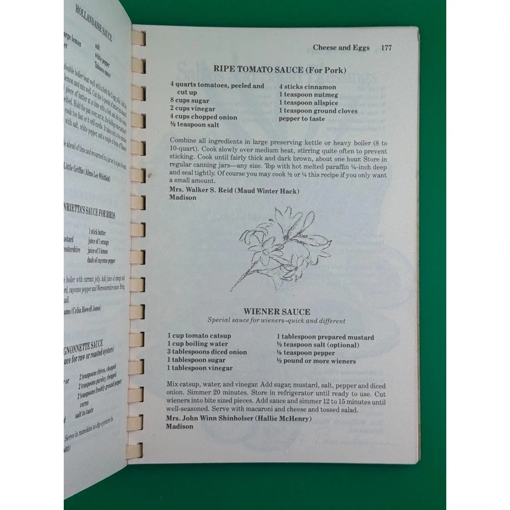 Georgia Heritage Treasured Recipes 1979 Colonial Dames Georgia Cookbook